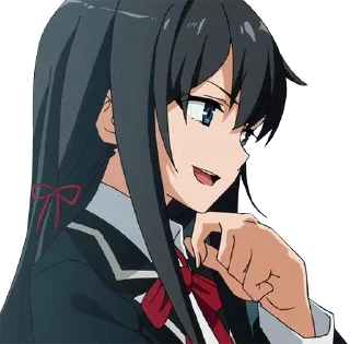 Sticker from Yukino @anime_stickerr