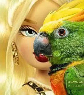 🦜 emoji ФОТО С ПОПУГАЕМ 🦜 | Buhtim Telegram sticker 23 of 50
