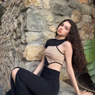 🥰 emoji Su Burcu Yazgı Coşkun🤍 @afrosmiyy НЕ БРАТЬ !!! Telegram sticker 24 of 120