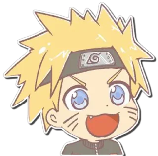 😃 emoji Naruto @anime_Stickerr Telegram sticker 20 of 120