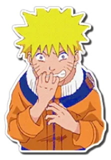 😖 emoji Naruto @anime_Stickerr Telegram sticker 5 of 120