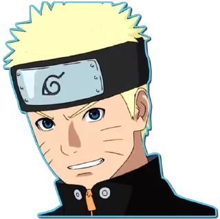 😁 emoji Naruto @anime_Stickerr Telegram sticker 9 of 120
