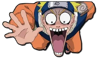 😨 emoji Naruto @anime_Stickerr Telegram sticker 13 of 120