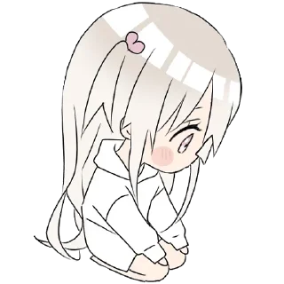 😒 emoji Тян в толстовке 2 @nyasticks Telegram sticker 9 of 41