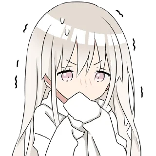 🤔 emoji Тян в толстовке 2 @nyasticks Telegram sticker 10 of 41