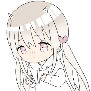 😳 emoji Тян в толстовке 2 @nyasticks Telegram sticker 20 of 41
