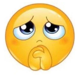 Sticker from blue emoji