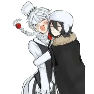 Sticker from Достогоголь~ @stikers_animeLove