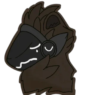 😭 emoji Blyob by BLYOOB Telegram sticker 1 of 14