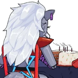 🎂 emoji Роксана→@mikfi_k ➡️ @Ctikerubot Telegram sticker 5 of 50