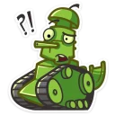 😦 emoji Танки Telegram sticker 13 of 36