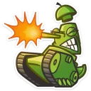 👿 emoji Танки Telegram sticker 10 of 36