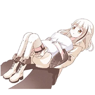 🫠 emoji Сова-тян @Nyasticks Telegram sticker 5 of 42