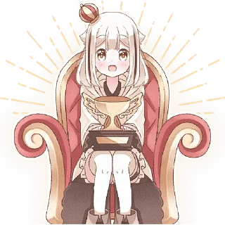 👑 emoji Сова-тян @Nyasticks Telegram sticker 19 of 42
