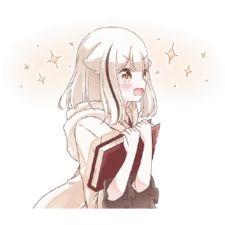 😲 emoji Сова-тян @Nyasticks Telegram sticker 8 of 42