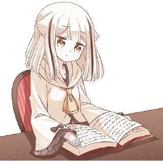 📚 emoji Сова-тян @Nyasticks Telegram sticker 21 of 42