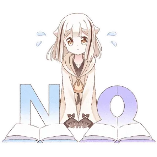 🙅‍♀ emoji Сова-тян @Nyasticks Telegram sticker 14 of 42