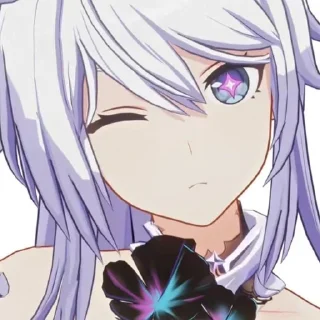 🌟 emoji Kiana Kaslana
by @stickers_ari Telegram sticker 12 of 50