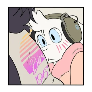 😶 emoji Я думаю ты мне нравишься ExGames Telegram sticker 24 of 114