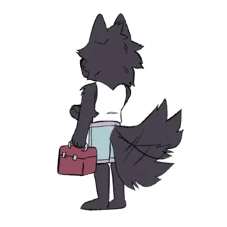 🐺 emoji Я думаю ты мне нравишься ExGames Telegram sticker 3 of 114