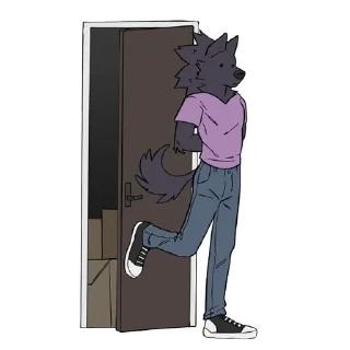 🚪 emoji Я думаю ты мне нравишься ExGames Telegram sticker 14 of 114