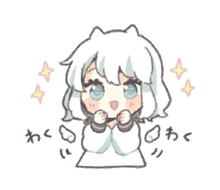 ⭐ emoji ૮꒰ ⸝⸝ ◞ ˬ ◟ ꒱ა ♡ @plusikradom Telegram sticker 11 of 40