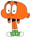 😕 emoji the amazing world of gumball Telegram sticker 17 of 25