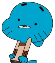 😨 emoji the amazing world of gumball Telegram sticker 24 of 25