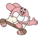 Sticker from the amazing world of gumball