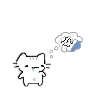 😴 emoji ♡котики♡ Telegram sticker 6 of 64