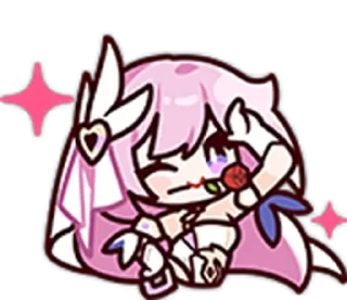 Sticker from HI3RD cutie / @yukimy3rd
