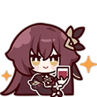 Sticker from HI3RD cutie / @yukimy3rd