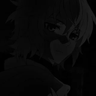 😥 emoji Mikaela Hyakuya @anime_sticks Telegram sticker 21 of 40