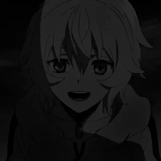 😃 emoji Mikaela Hyakuya @anime_sticks Telegram sticker 18 of 40
