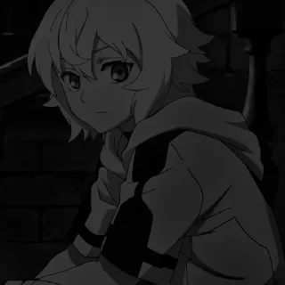 ☹️ emoji Mikaela Hyakuya @anime_sticks Telegram sticker 3 of 40