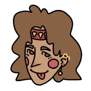 Sticker from дом, в котором by вешалка