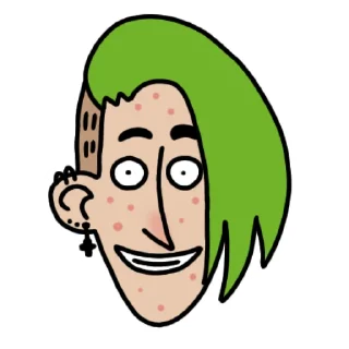 Sticker from дом, в котором by вешалка