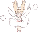 😳 emoji An angel of a girl :: @line_stickers Telegram sticker 20 of 40