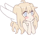 Sticker from An angel of a girl :: @line_stickers