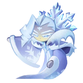 Sticker from Frost Queen cookie