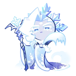 Sticker from Frost Queen cookie