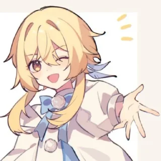 😉 emoji Тарталья и Люми Telegram sticker 19 of 120