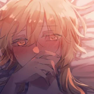 🤭 emoji Тарталья и Люми Telegram sticker 24 of 120
