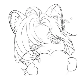 Sticker from XILONEN GIRLIEE ›.‹
