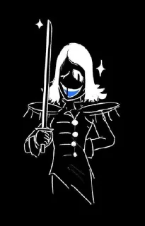 🤩 emoji Rouxls Kaard Deltarune @Undertarune Telegram sticker 17 of 95