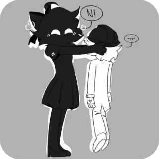 ⭐ emoji N & Tessa  | @Imkillmyselff1 Telegram sticker 6 of 40