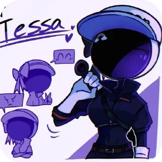 👍 emoji N & Tessa  | @Imkillmyselff1 Telegram sticker 14 of 40