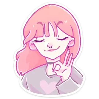 👌 emoji Больше стиков тут: @stikery4 Telegram sticker 24 of 48