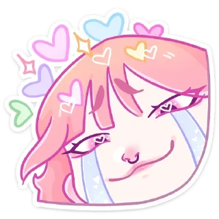 😍 emoji Больше стиков тут: @stikery4 Telegram sticker 9 of 48