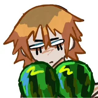 🍉 emoji Касотка ебет шесму Telegram sticker 11 of 20